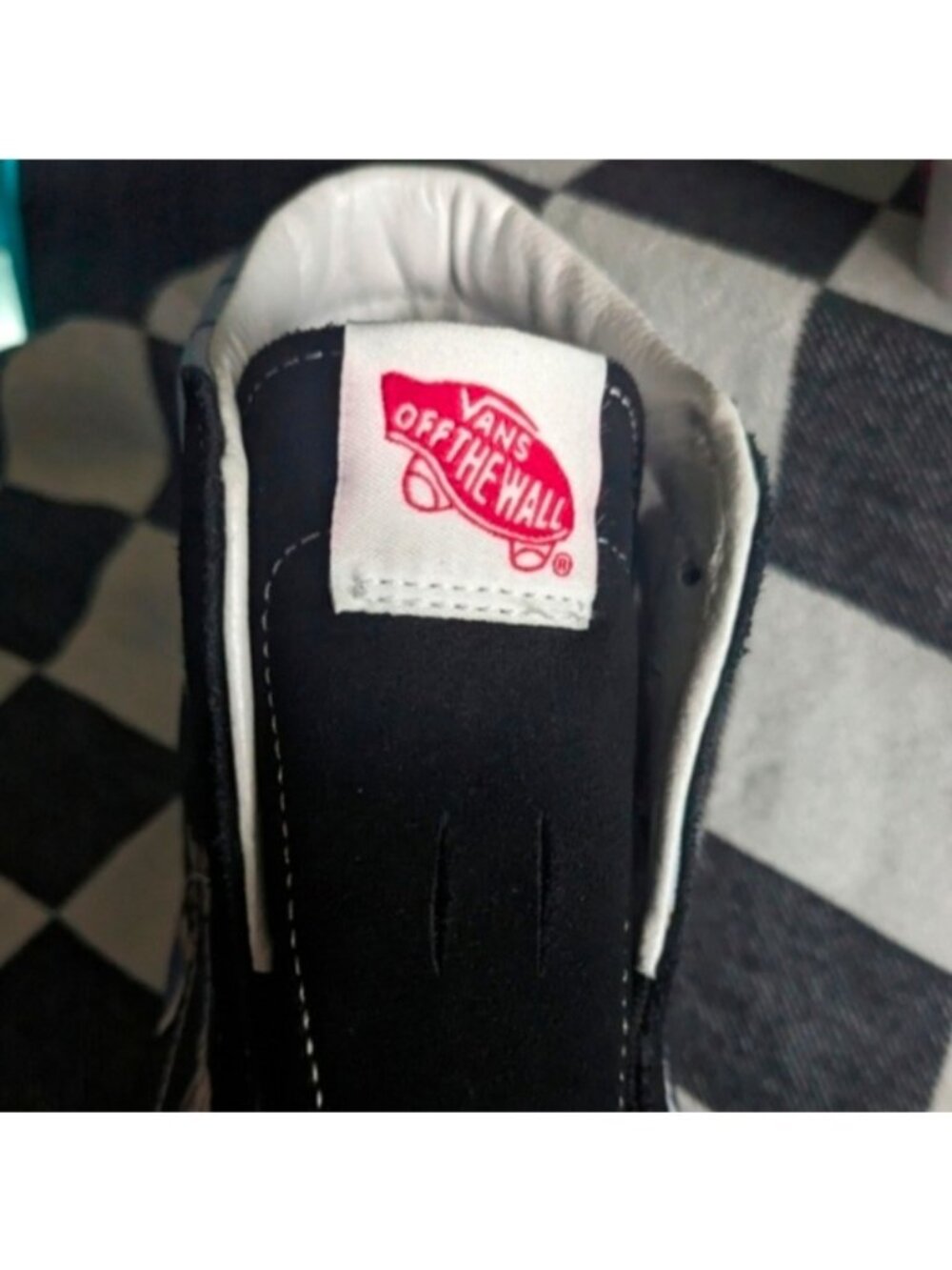 VANS SK8-HI Black MOCA FRANCES STARK Women 8.5 VNOA5KRHA55 072026 - Picture 3 of 10